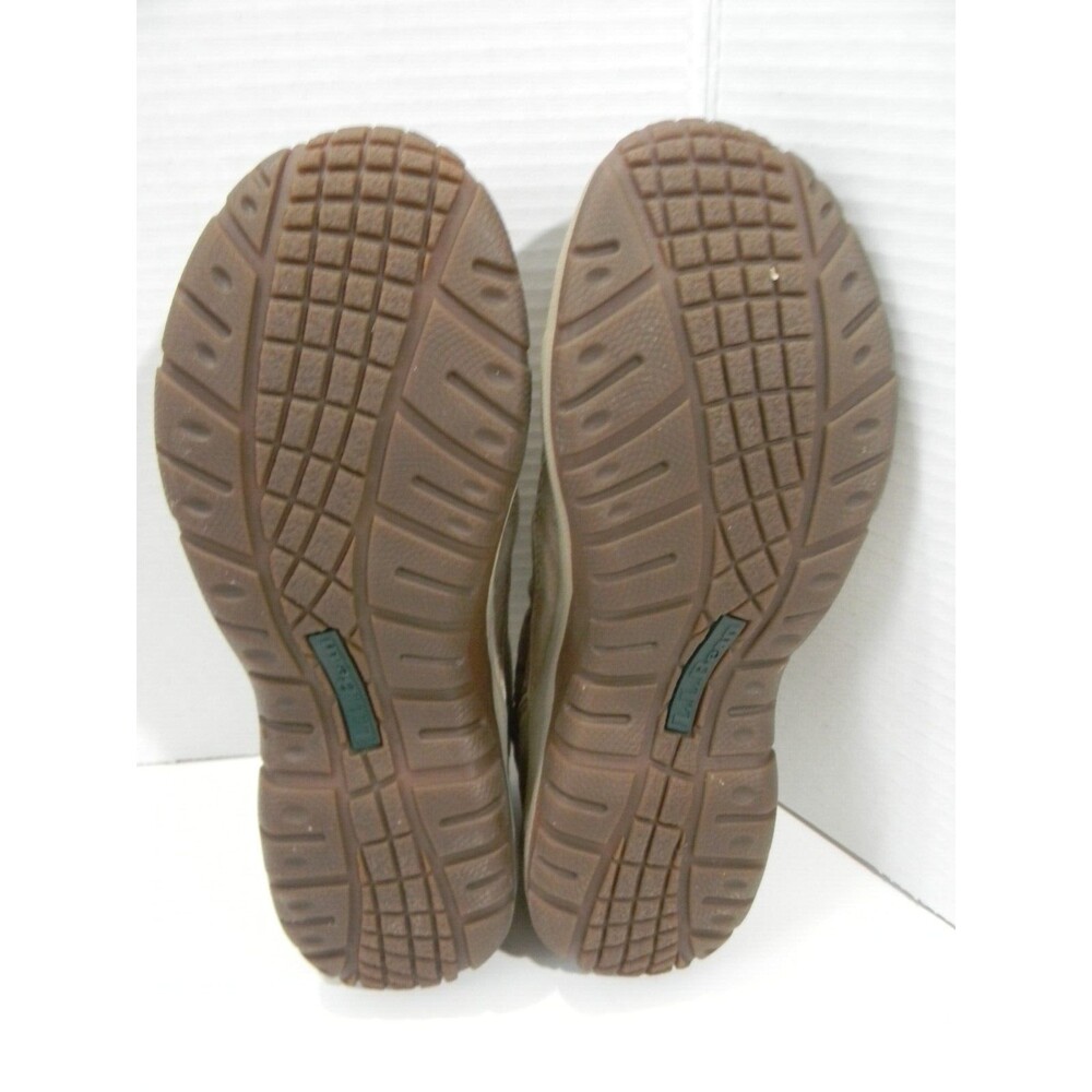 LL Bean Sunwashed Canvas in Buff Womens 8.5 WIDE Slip Ons - Picture 5 of 7